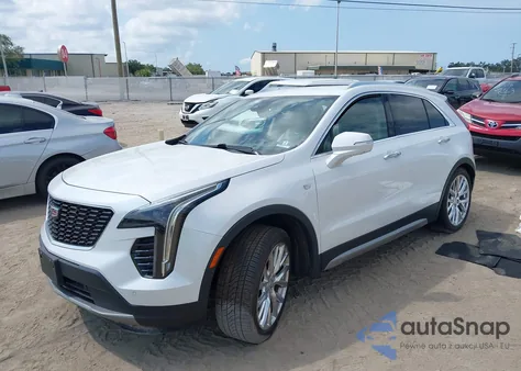 2019 Cadillac Xt4 Premium Luxury z USA, uszkodzony, nr VIN 1GYFZDR48KF131619